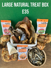 Load image into Gallery viewer, Riker’s 5kg Natural Dog Treat Box – Large Mixed Natural Chews