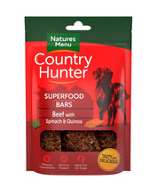 Load image into Gallery viewer, Country Hunter Superfood Bars Beef 100g