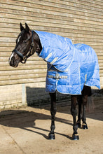 Load image into Gallery viewer, Swish Equestrian 50g Stable Rug with Detachable Neck - Cornflower