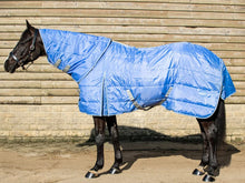 Load image into Gallery viewer, Swish Equestrian 50g Stable Rug with Detachable Neck - Cornflower