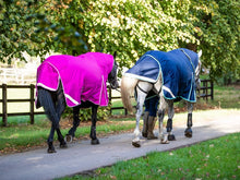 Load image into Gallery viewer, Swish Equestrian 450g Ultimate Fixed Neck Turnout Rug - Mulberry