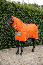 Load image into Gallery viewer, Swish Equestrian 100g Stable Rug With Detachable Neck - Orange