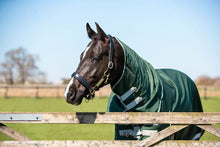 Load image into Gallery viewer, Swish Equestrian 50g Detachable Neck Turnout Rug - Hunter Green