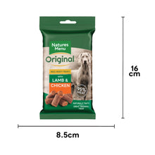 Load image into Gallery viewer, Natures Menu Meaty Treats Lamb and Chicken 60g