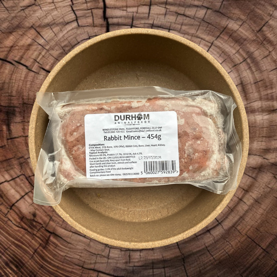 Durham Minced Rabbit 454g