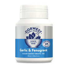 Load image into Gallery viewer, Dorwest Garlic &amp; Fenugreek 100 Tablets
