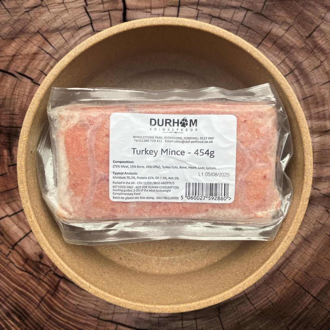 Durham Minced Turkey 454g