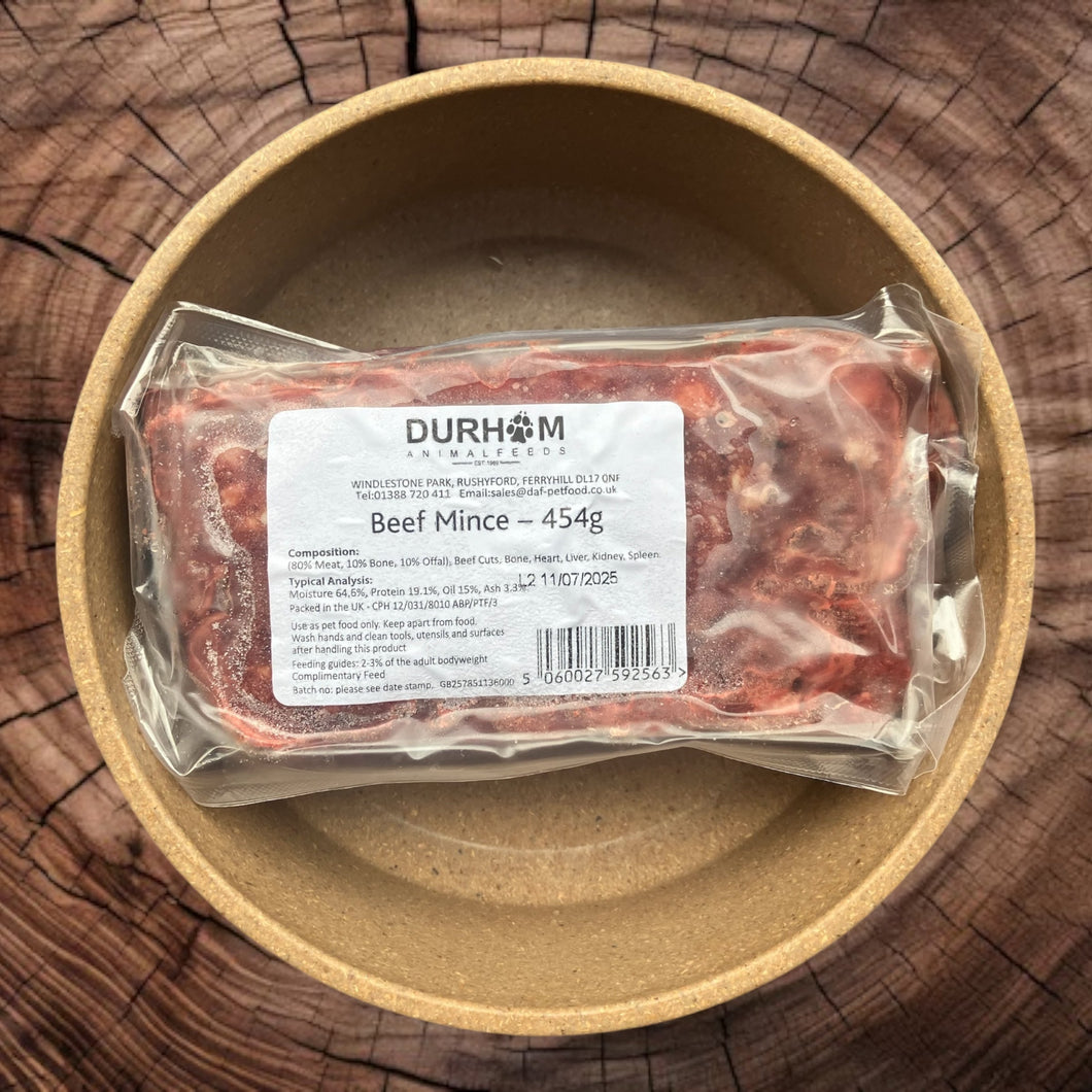 Durham Minced Beef 454g