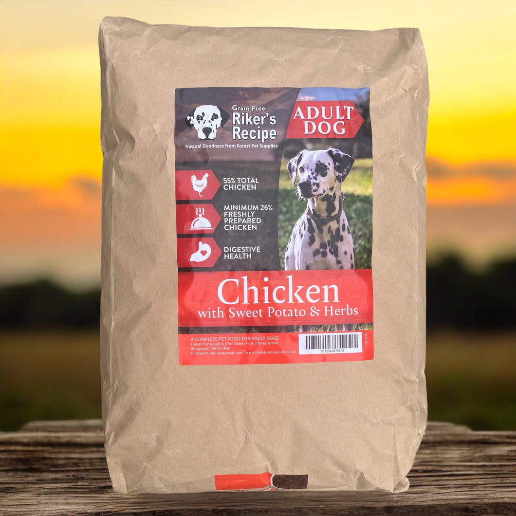 Riker's Recipe Chicken and Sweet potato with Herbs 12kg