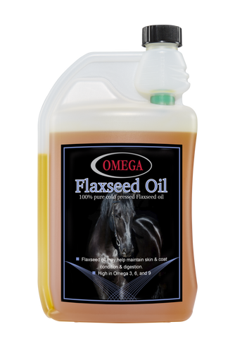 Omega Flax linseed Oil 1ltr - Forest Pet Supplies