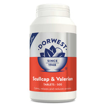 Load image into Gallery viewer, Dorwest Skullcap &amp; Valerian 500 Tablets
