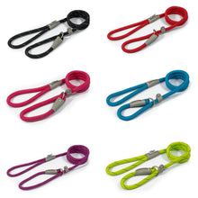 Load image into Gallery viewer, Viva Slip Lead 50kg 150cm x 1.2cm (Black, Blue, Red)
