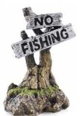 Classic Aquatics No Fishing