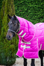 Load image into Gallery viewer, Swish Equestrian 200g Stable Rug With Detachable Neck - Mulberry
