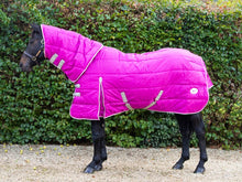 Load image into Gallery viewer, Swish Equestrian 200g Stable Rug With Detachable Neck - Mulberry
