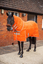 Load image into Gallery viewer, Swish Equestrian 50g Stable Rug With Detachable Neck - Orange
