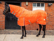 Load image into Gallery viewer, Swish Equestrian 100g Stable Rug With Detachable Neck - Orange
