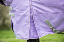 Load image into Gallery viewer, Swish Equestrian 200G Detachable Neck Turnout Rug - Violet
